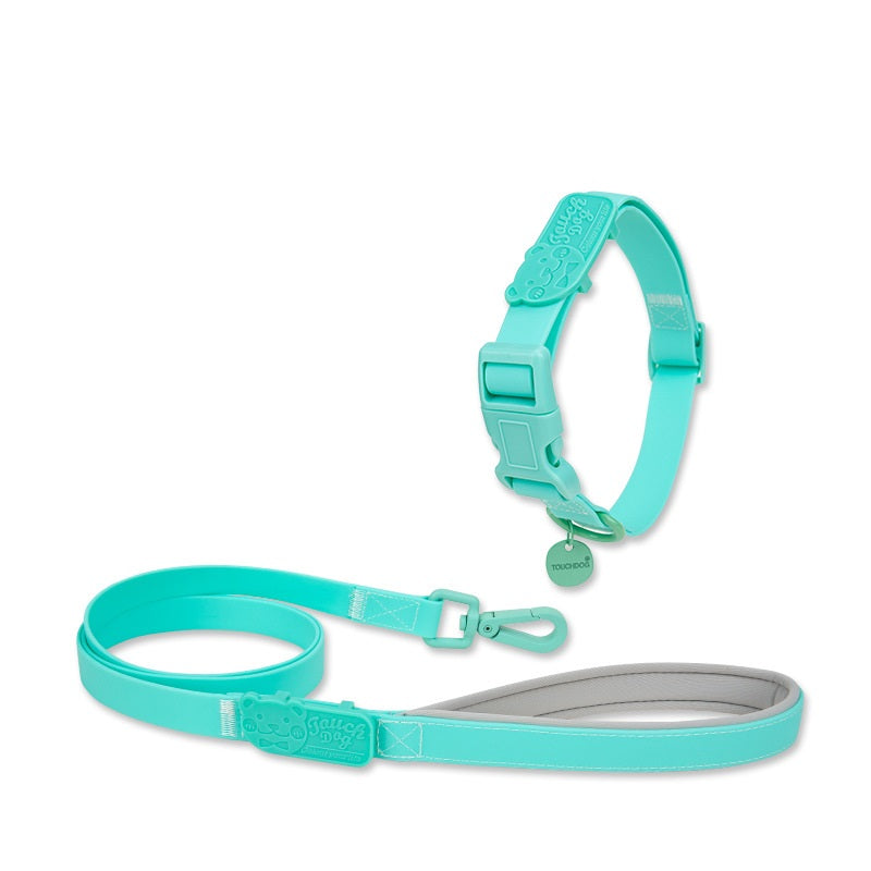 DigiPetz™ | Vibrant, Waterproof PVC Collar For Active Pets | Dog Collars and Leashes