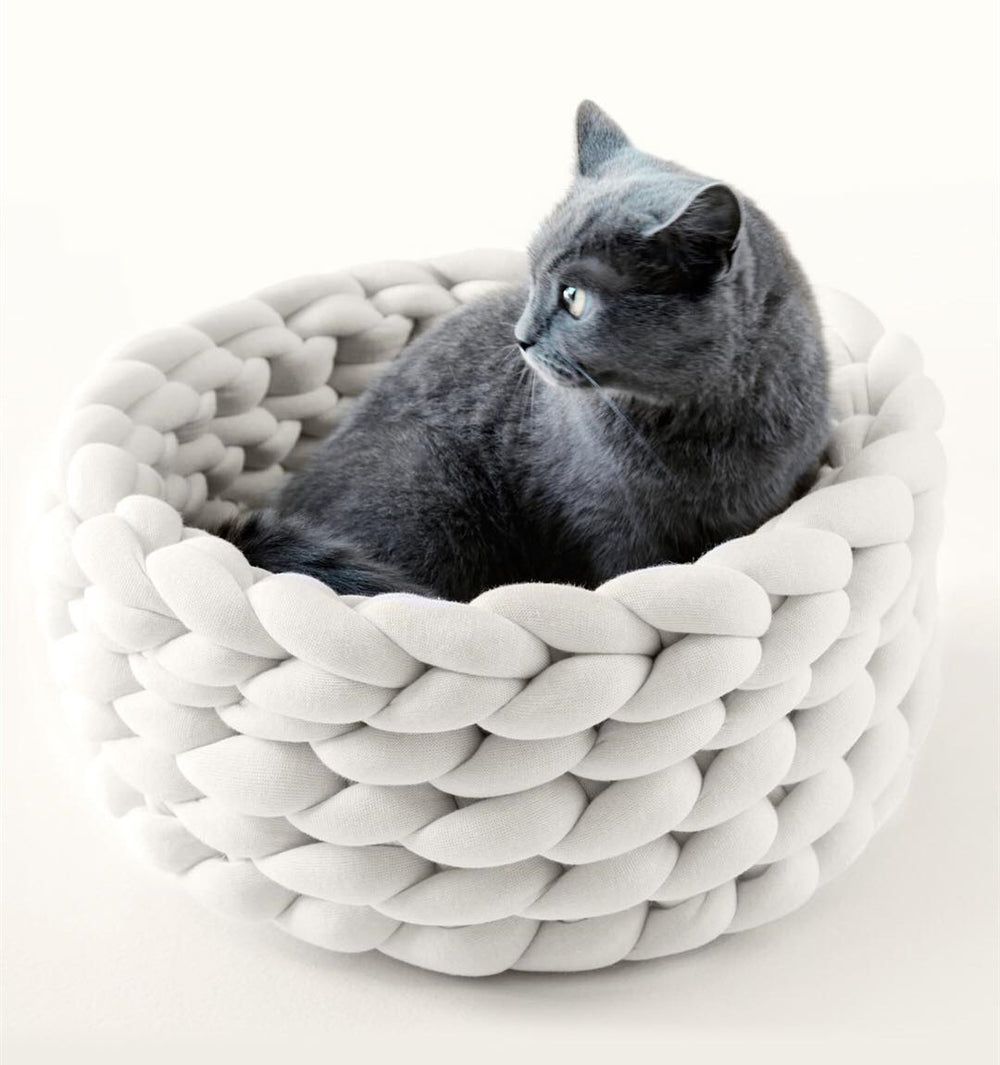 DigiPetz™ | WoolWeave Washable Pet Haven For Cats | Cat Beds