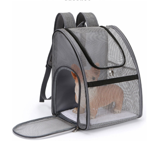 DigiPetz™ |  Foldable Mesh Backpack for Outing Adventures | Dog Travel