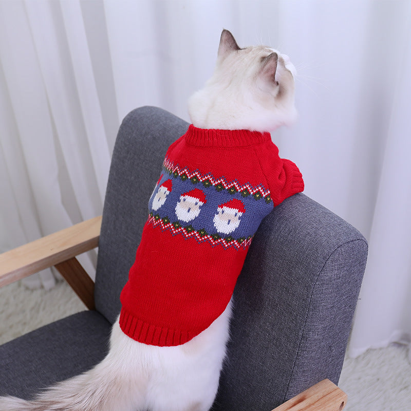 
                  
                    DigiPetz™ | CozyFestive Pet Pup Sweater For Cats | Cat Clothes
                  
                