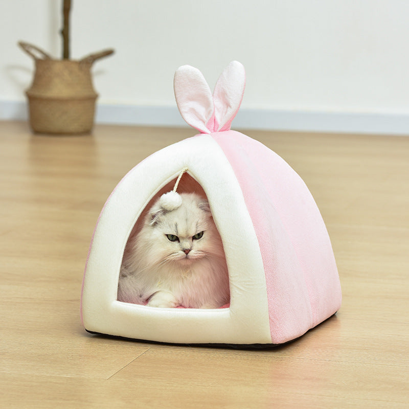 
                  
                    DigiPetz™ |  Rabbit Ear Mongolian Nest For Cats | Cat Beds
                  
                